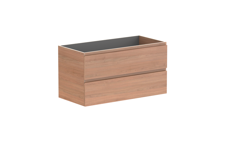 Glacier All-Drawer Twin 1050mm Wall Hung Vanity - Glacier All-Drawer, 1050 Twin, Wall Hung