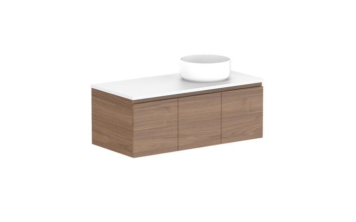 Glacier All-Door Slim 1050mm Wall Hung Vanity - Glacier All-Door, 1050 Slim, Wall Hung