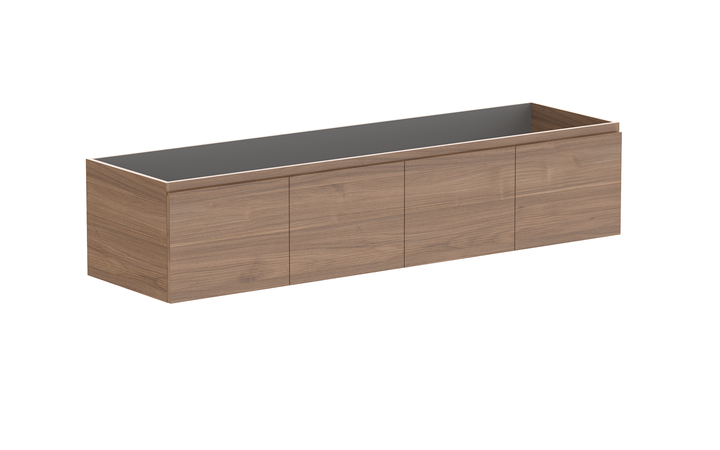 Glacier All-Door Slim 1800mm Wall Hung Vanity - Glacier All-Door, 1800 Slim, Wall Hung