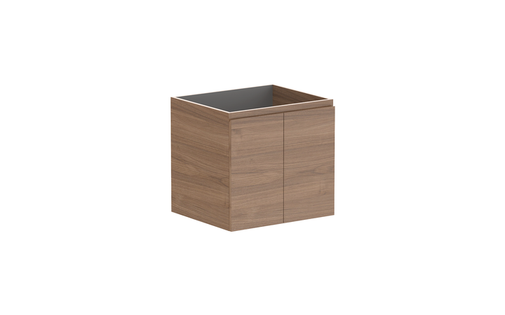 Glacier All-Door Twin 600mm Wall Hung Vanity - Glacier All-Door, 600 Twin, Wall Hung