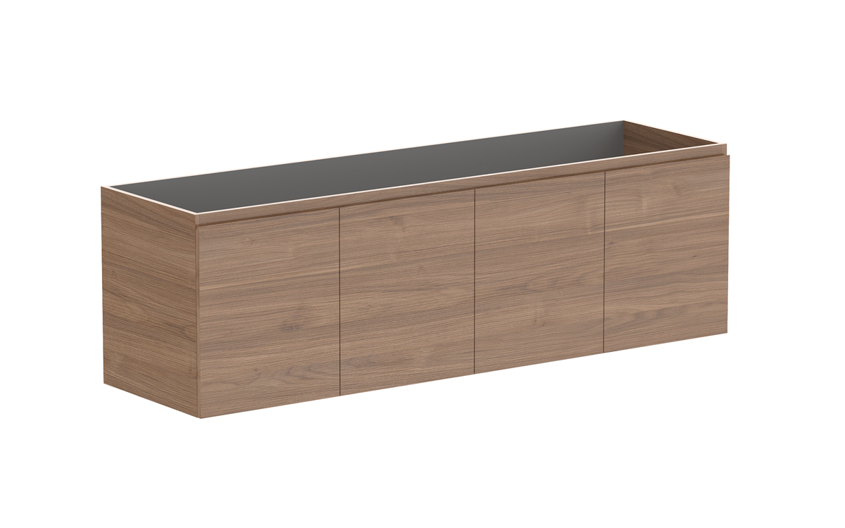 Glacier All-Door Twin 1800mm Wall Hung Vanity - Glacier All-Door, 1800 Twin, Wall Hung
