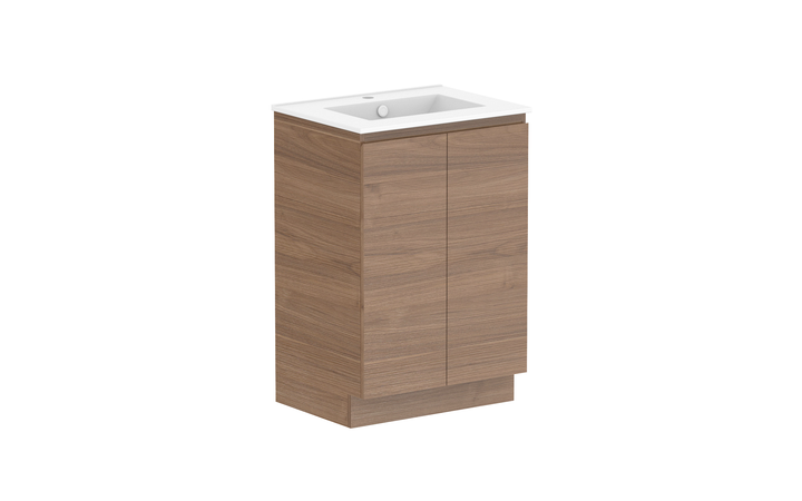 Glacier All-Door Trio 600mm Floor Mount Vanity - Glacier All-Door, 600 Trio, Floor Mount