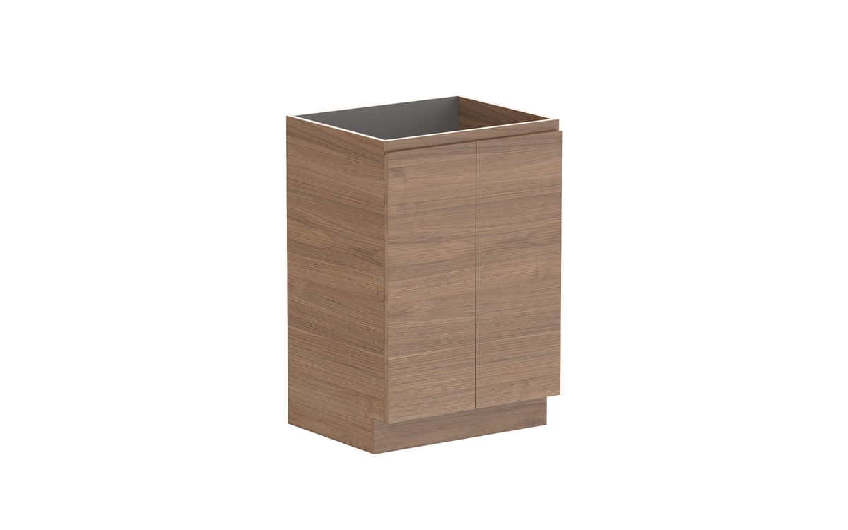 Glacier All-Door Trio 600mm Floor Mount Vanity - Glacier All-Door, 600 Trio, Floor Mount
