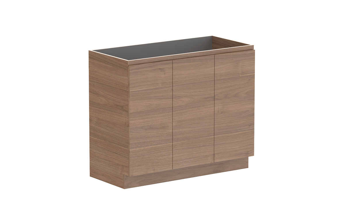 Glacier All-Door Trio 1050mm Floor Mount Vanity - Glacier All-Door, 1050 Trio, Floor Mount