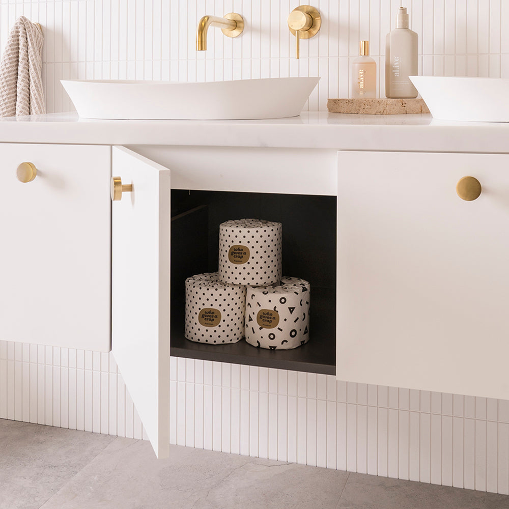 Glacier Semi-Recessed All-Door Twin 1050mm Wall Hung Vanity - Glacier Semi-Recessed All-Door, 1050 Twin, Wall Hung