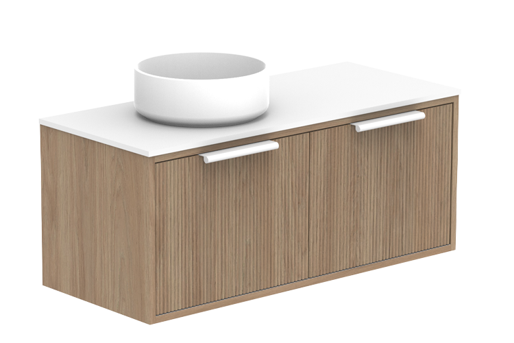 Clifton Ensuite Wall Hung Vanity - Clifton Ensuite 900 Wall Hung