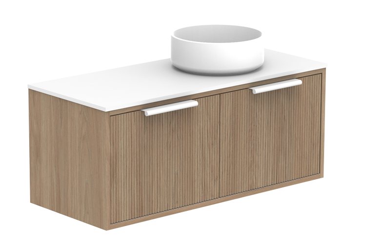 Clifton Ensuite Wall Hung Vanity - Clifton Ensuite 900 Wall Hung