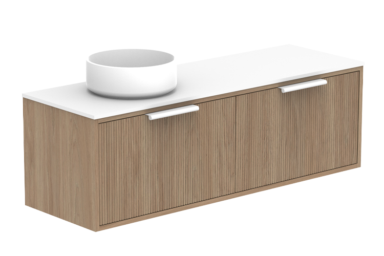 Clifton Ensuite Wall Hung Vanity - Clifton Ensuite 1200 Wall Hung