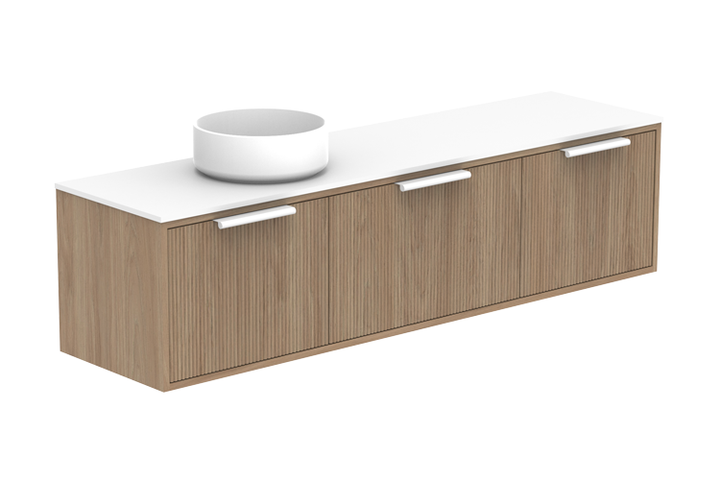 Clifton Ensuite Wall Hung Vanity, Clifton Ensuite 1500 Wall Hung