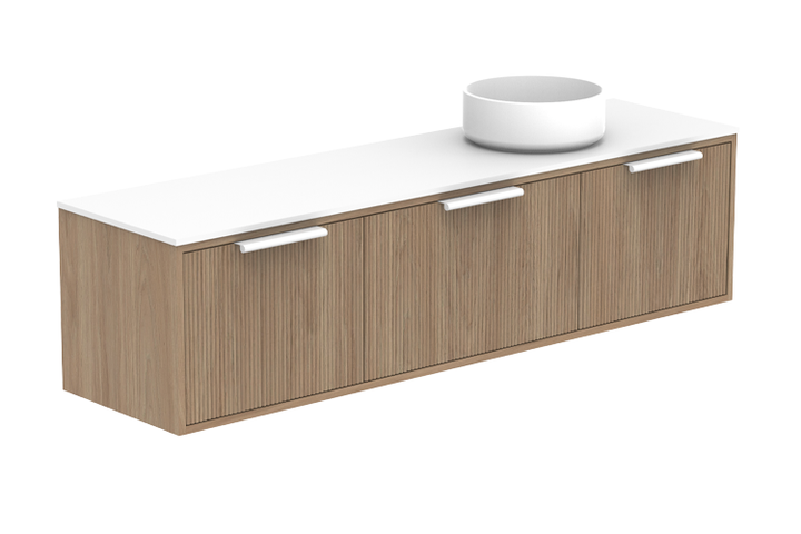 Clifton Ensuite Wall Hung Vanity - Clifton Ensuite 1500 Wall Hung