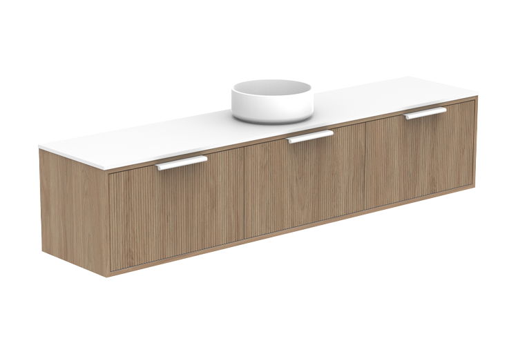 Clifton Ensuite Wall Hung Vanity, Clifton Ensuite 1800 Wall Hung