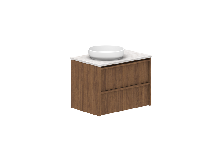 Eli Full Depth Wall Hung Vanity, Eli Full Depth 750 Wall Hung