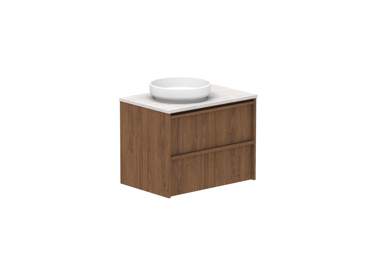 Eli Full Depth Wall Hung Vanity, Eli Full Depth 750 Wall Hung