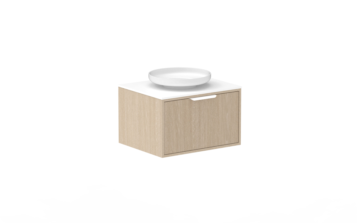 Clifton Wall Hung Vanity, Clifton 600 Wall Hung