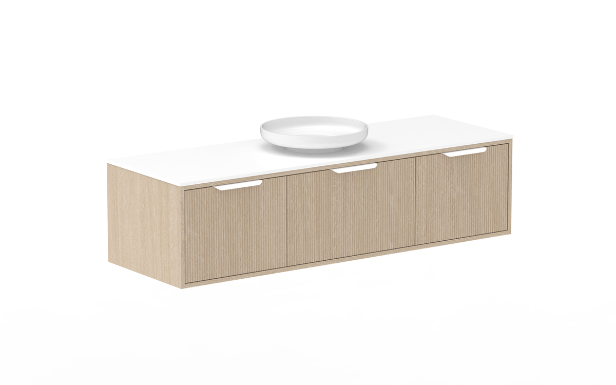 Clifton Wall Hung Vanity, Clifton 1500 Wall Hung