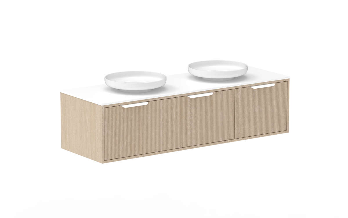 Clifton Wall Hung Vanity, Clifton 1500 Wall Hung