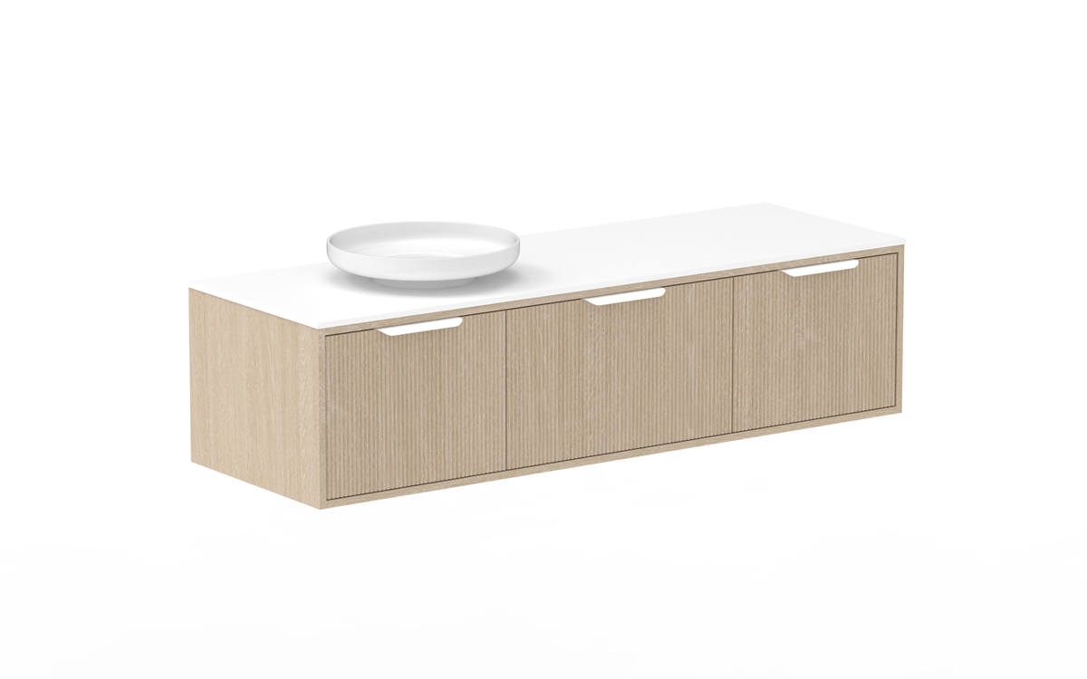 Clifton Wall Hung Vanity, Clifton 1500 Wall Hung