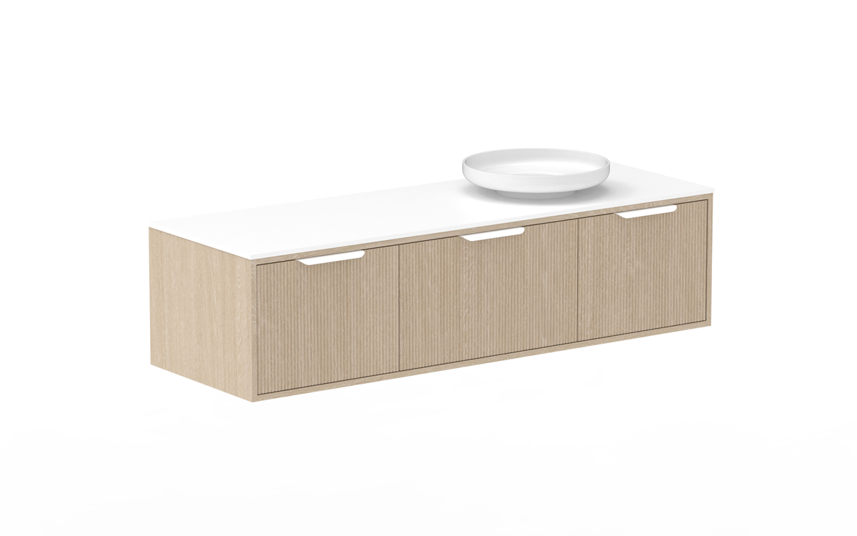 Clifton Wall Hung Vanity, Clifton 1500 Wall Hung