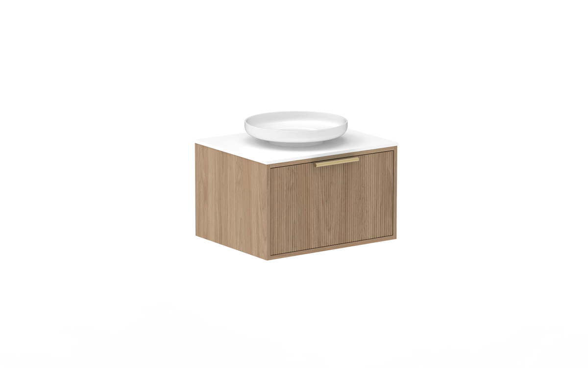 Clifton Wall Hung Vanity, Clifton 600 Wall Hung