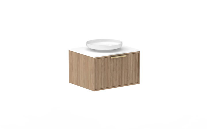 Clifton Wall Hung Vanity, Clifton 600 Wall Hung