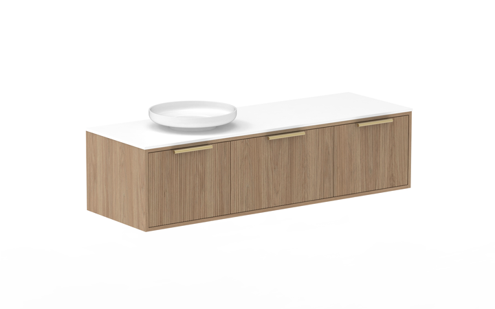 Clifton Wall Hung Vanity, Clifton 1500 Wall Hung