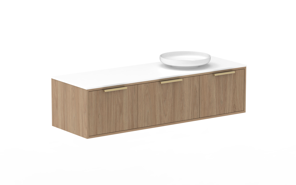 Clifton Wall Hung Vanity, Clifton 1500 Wall Hung
