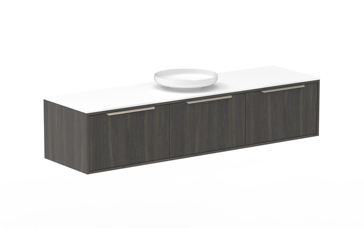 Clifton Wall Hung Vanity, Clifton 1800 Wall Hung