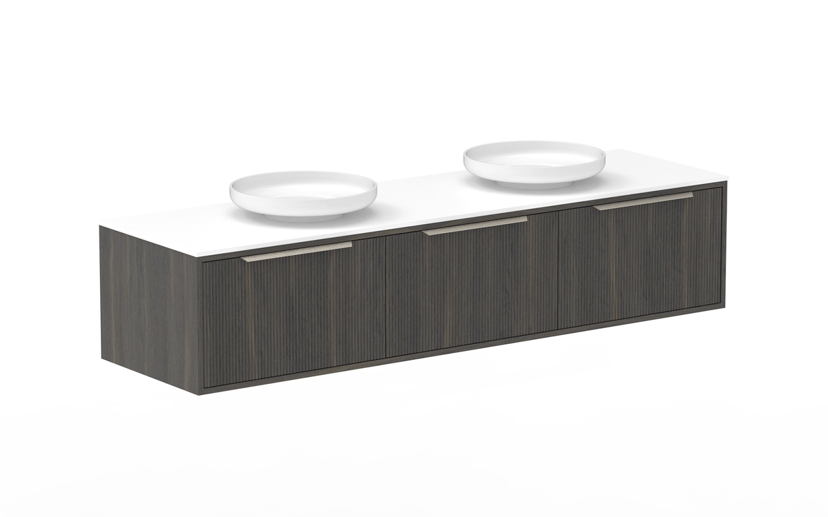 Clifton Wall Hung Vanity, Clifton 1800 Wall Hung