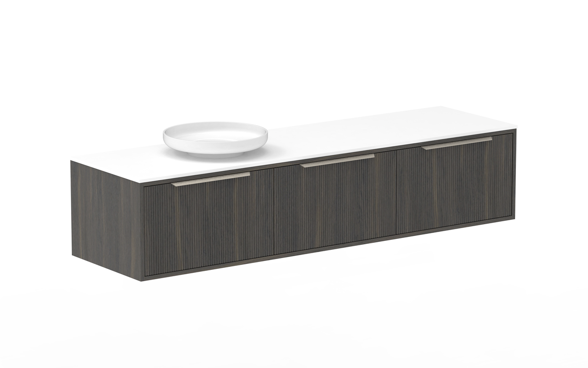 Clifton Wall Hung Vanity, Clifton 1800 Wall Hung