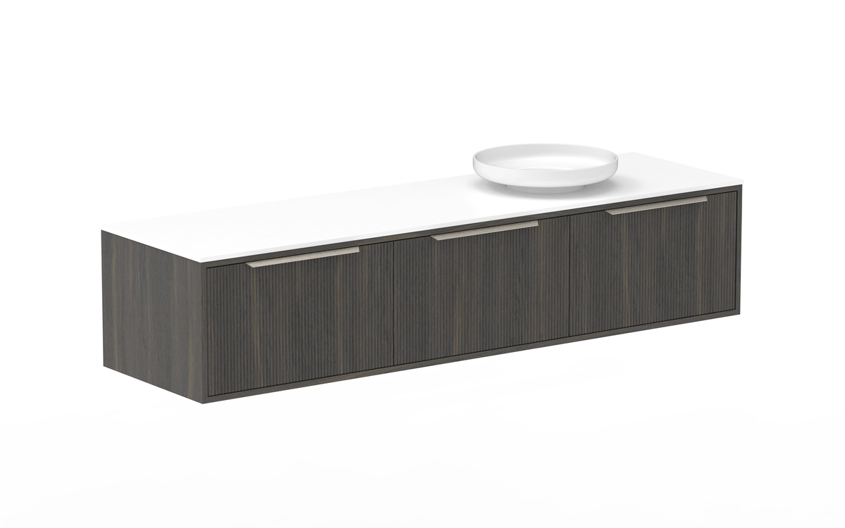 Clifton Wall Hung Vanity, Clifton 1800 Wall Hung