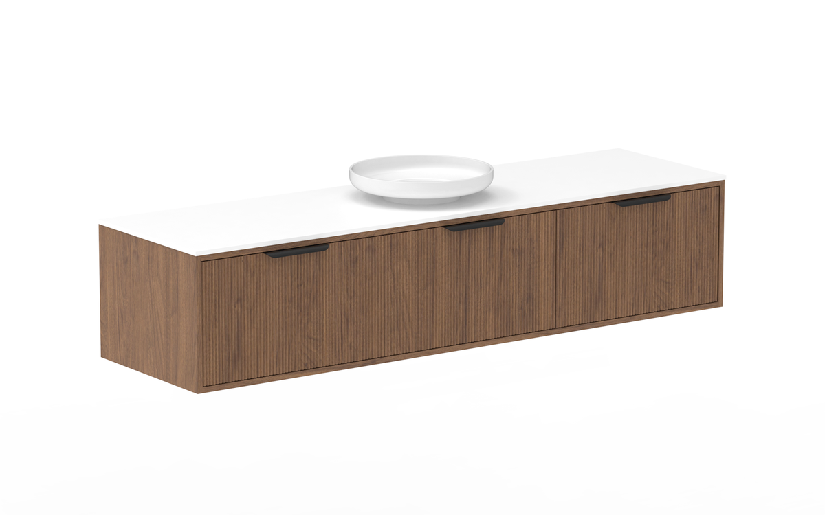Clifton Wall Hung Vanity, Clifton 1800 Wall Hung