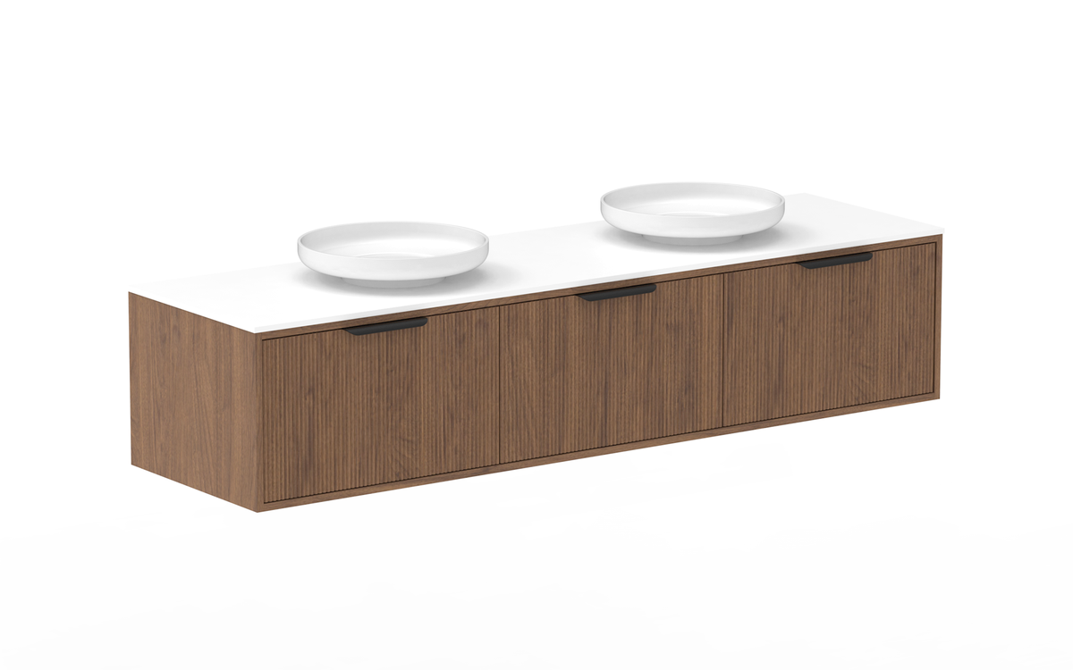 Clifton Wall Hung Vanity, Clifton 1800 Wall Hung