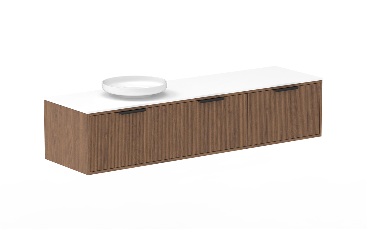 Clifton Wall Hung Vanity, Clifton 1800 Wall Hung