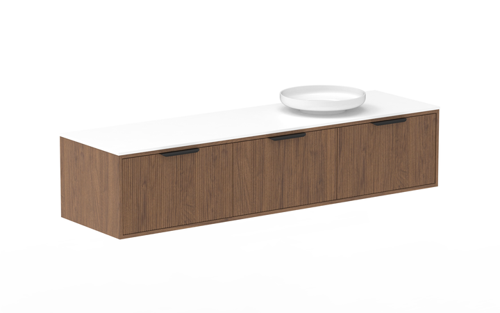 Clifton Wall Hung Vanity, Clifton 1800 Wall Hung