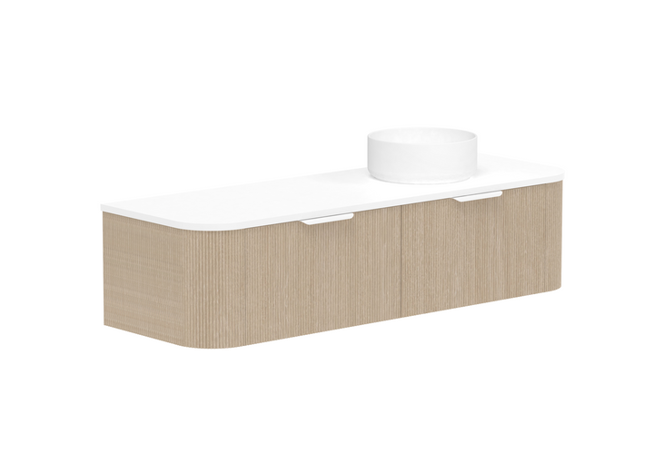 Waverley Wall Hung Vanity, Waverley 1500 Wall Hung