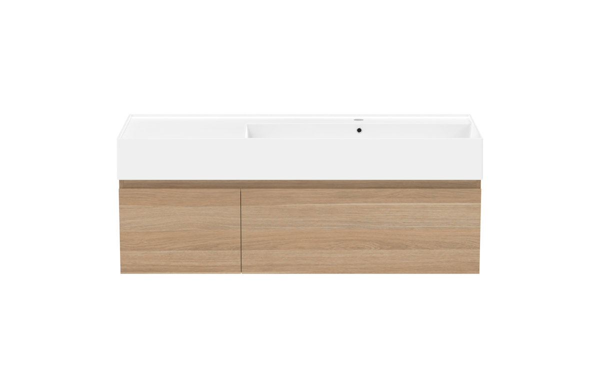 Capri Wall Hung Vanity - Capri 1200 Wall Hung