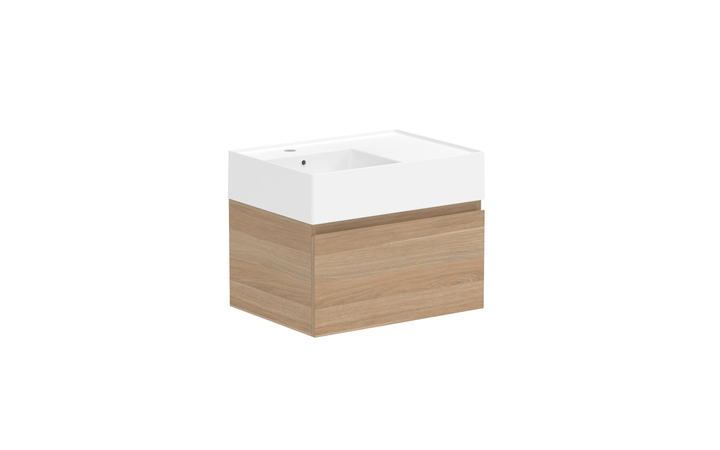 Capri Wall Hung Vanity, Capri 600 Wall Hung