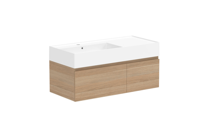 Capri Wall Hung Vanity, Capri 1000 Wall Hung
