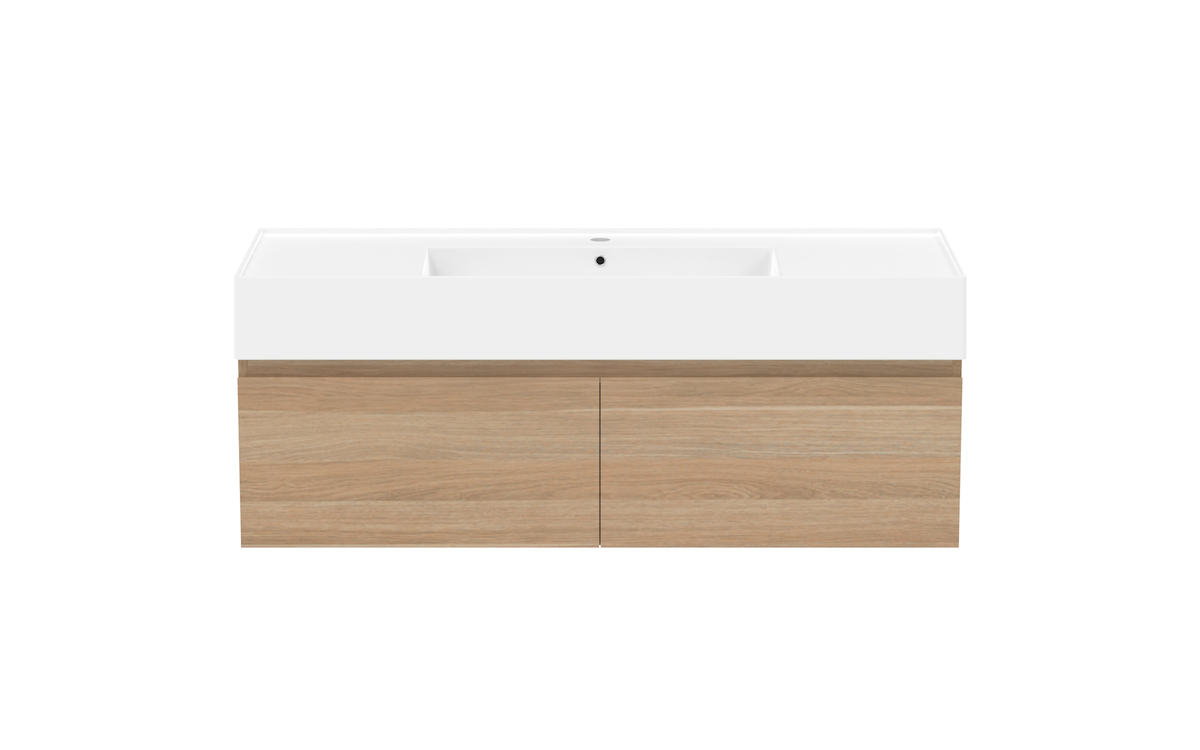 Capri Wall Hung Vanity - Capri 1200 Wall Hung