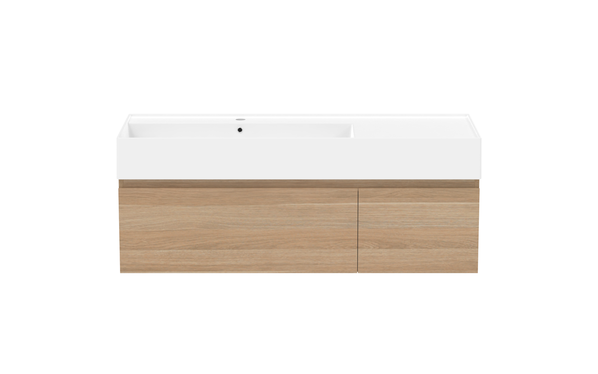 Capri Wall Hung Vanity - Capri 1200 Wall Hung