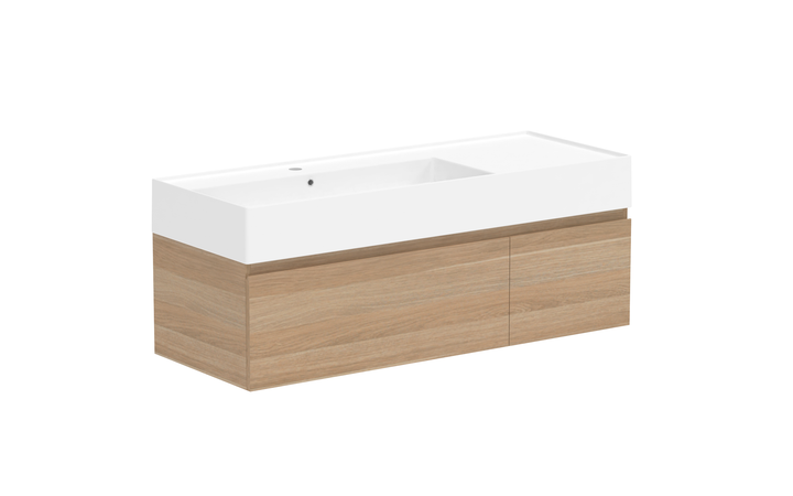 Capri Wall Hung Vanity, Capri 1200 Wall Hung
