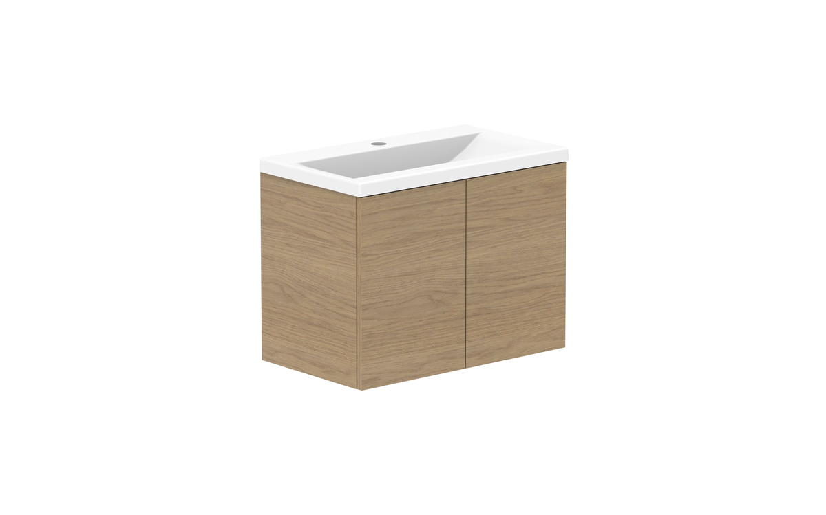 Drift Ensuite Wall Hung Vanity, Drift Ensuite 600 Wall Hung