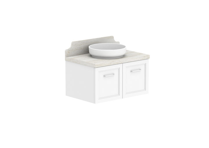 Mabel Full Depth Wall Hung Vanity, Mabel Full Depth 750 Wall Hung