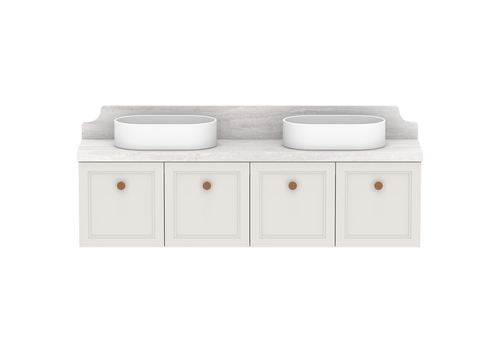 Mabel Ensuite Wall Hung Vanity, Mabel Ensuite 1500 Wall Hung