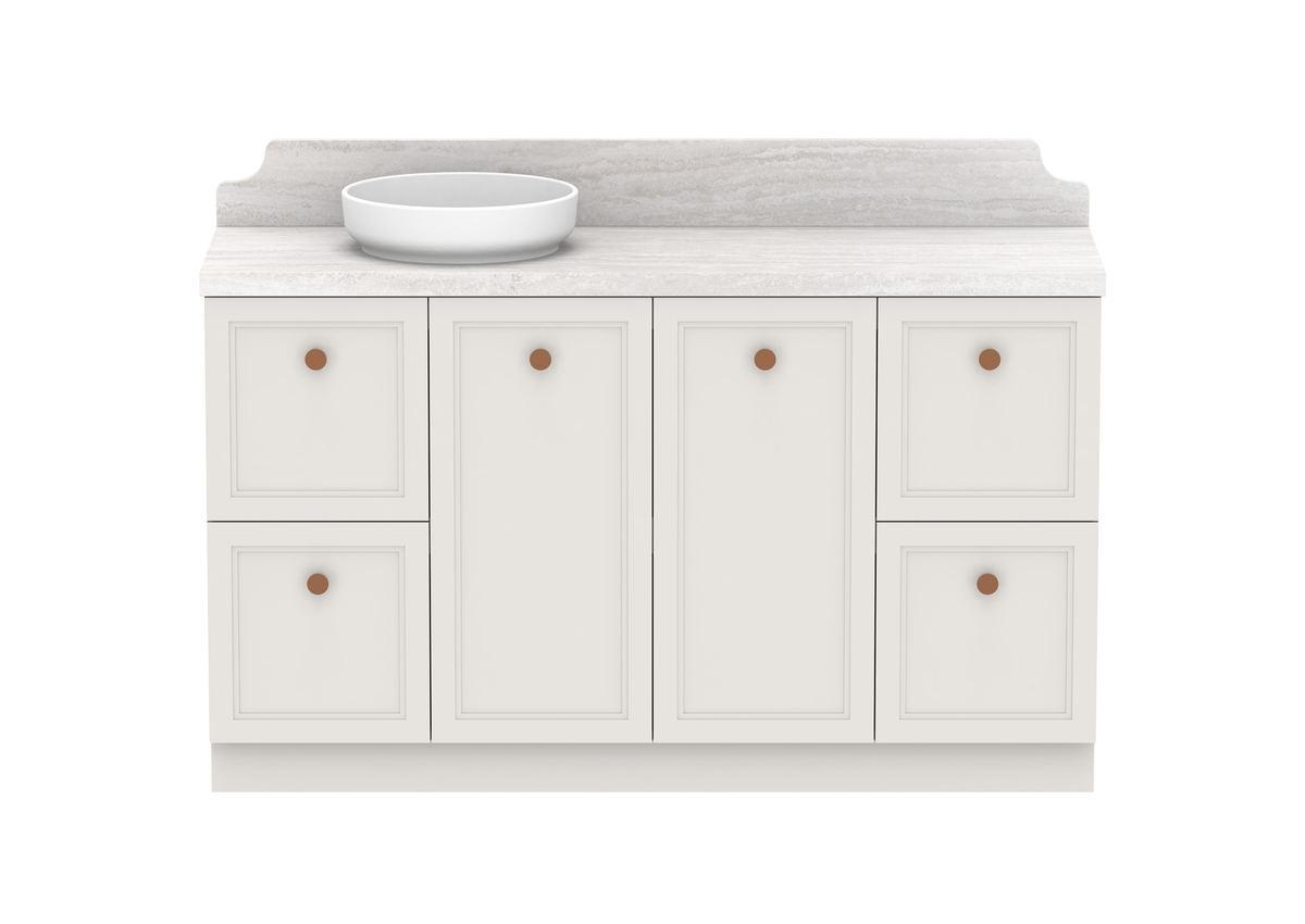 Mabel Full Depth Floor Mount Vanity, Mabel Full Depth 1500 Floor Mount