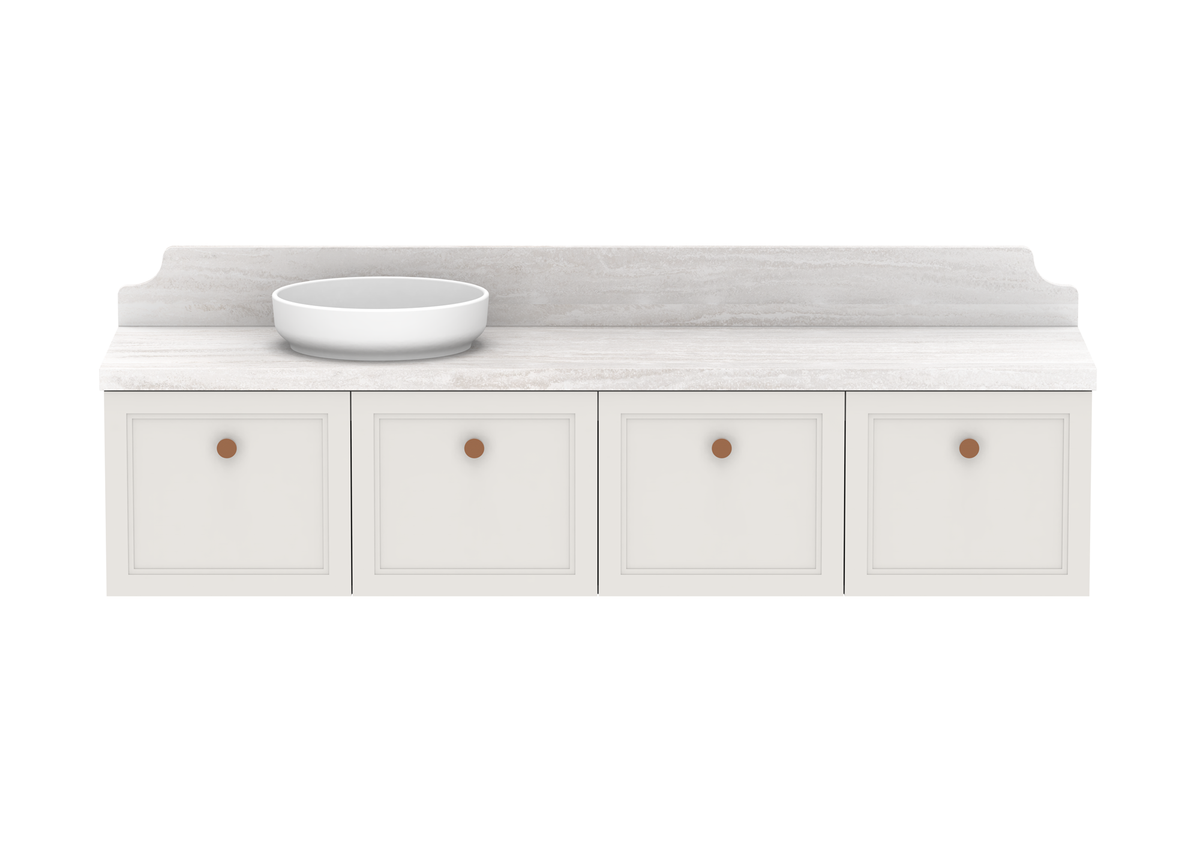 Mabel Full Depth Wall Hung Vanity, Mabel Full Depth 1800 Wall Hung