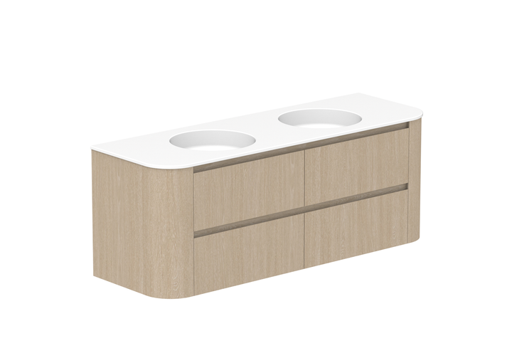 Thea Wall Hung Vanity, Thea 1500 Wall Hung