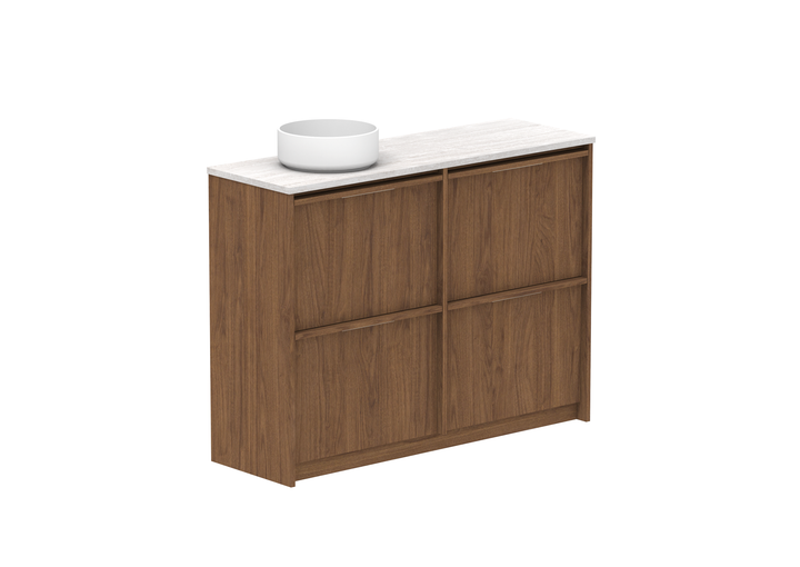 Eli Ensuite Floor Mount Vanity, Eli Ensuite 1200 Floor Mount