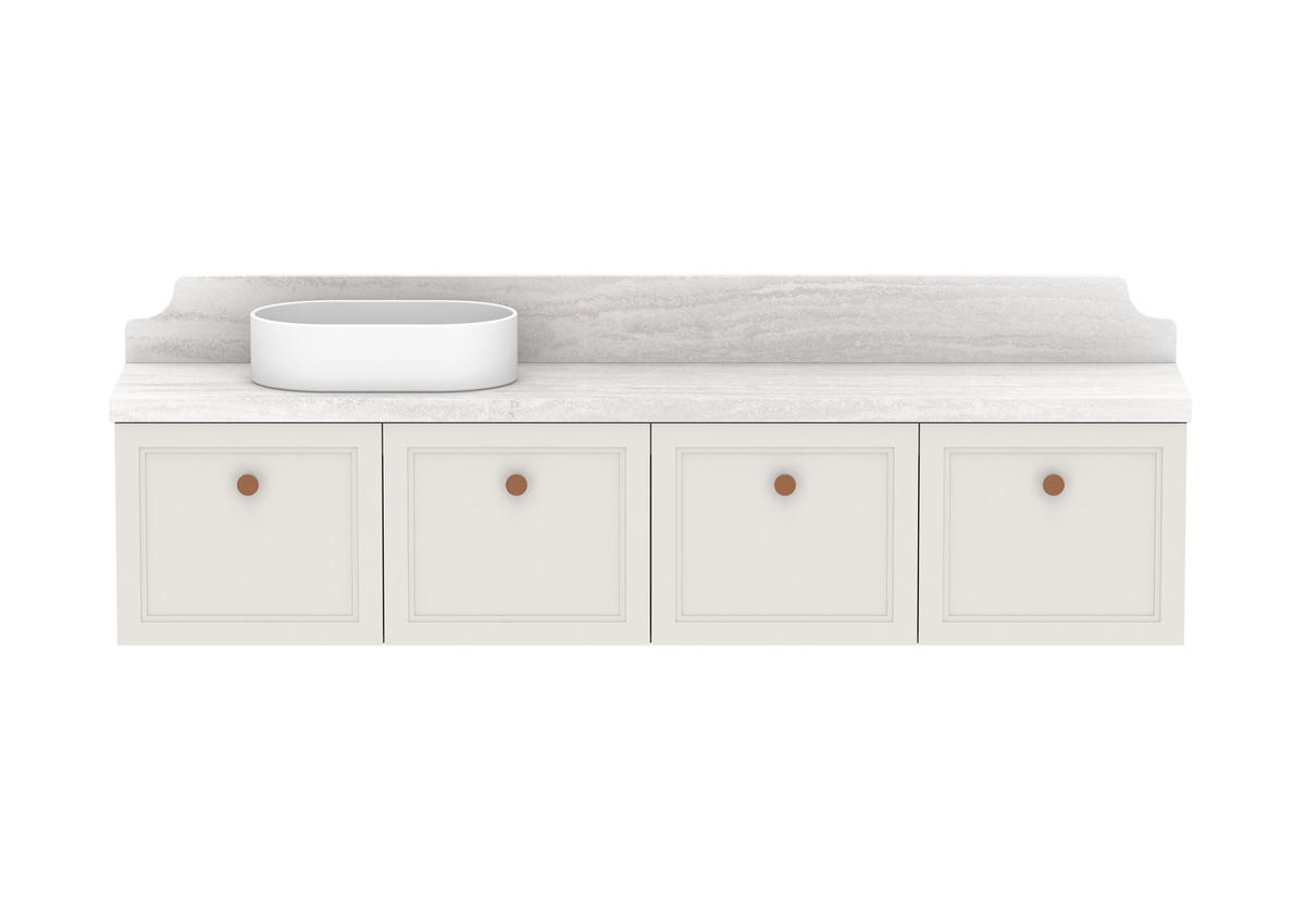 Mabel Ensuite Wall Hung Vanity, Mabel Ensuite 1800 Wall Hung