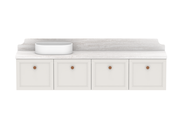 Mabel Ensuite Wall Hung Vanity, Mabel Ensuite 1800 Wall Hung